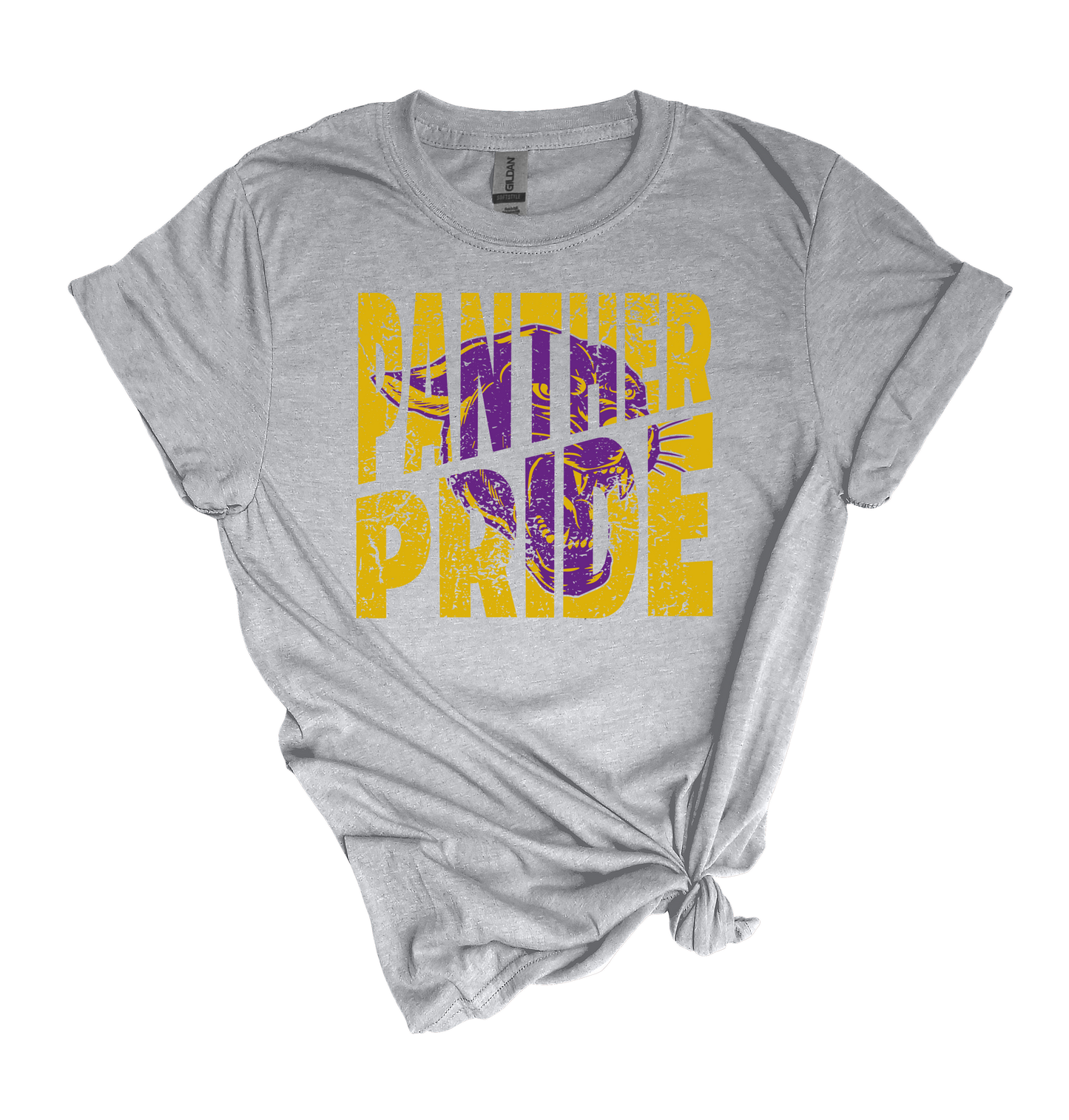 Sports Grey Panther Pride (Unisex softstyle t-shirt)
