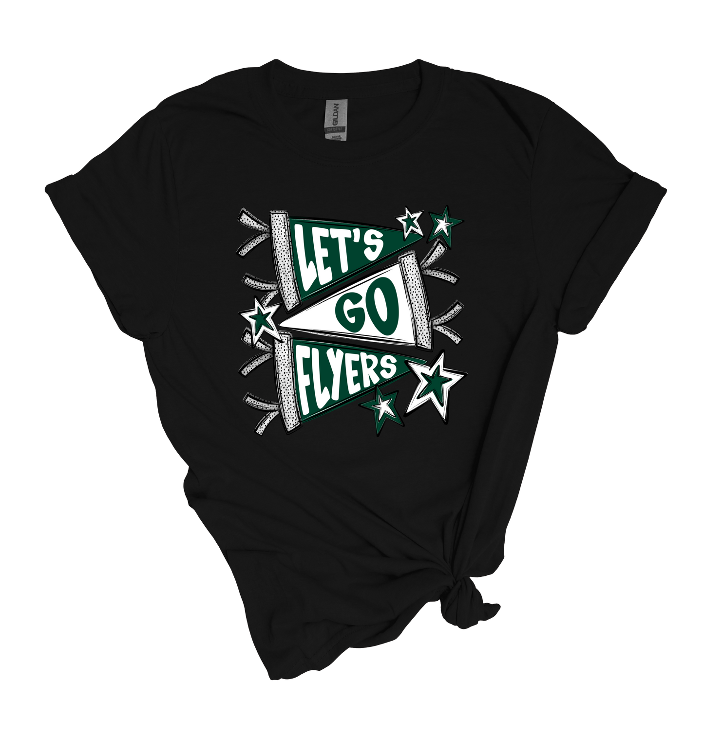 Let’s go Flyers (Unisex softstyle t-shirt)
