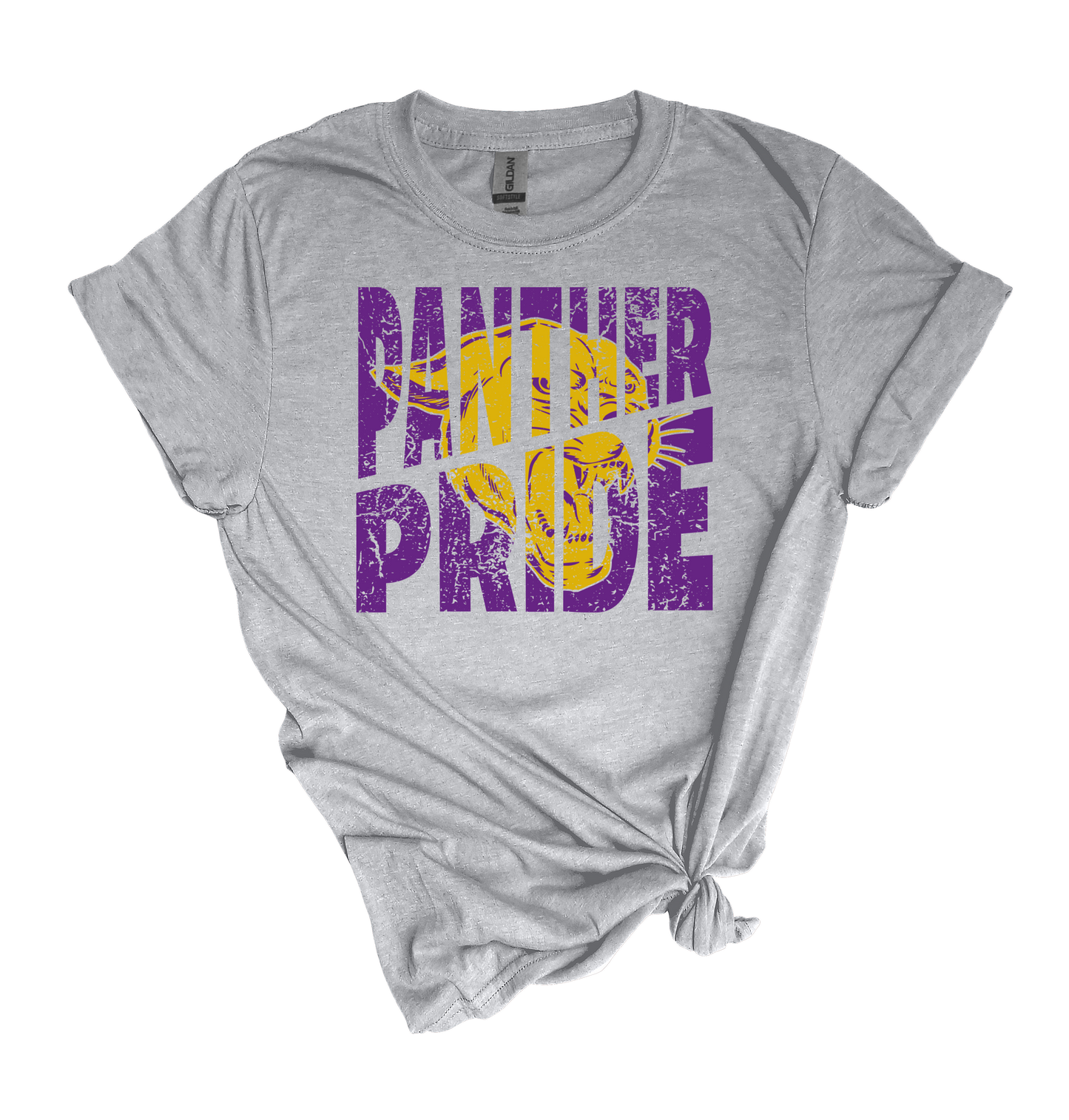 Sports Grey Panther Pride (Unisex softstyle t-shirt)