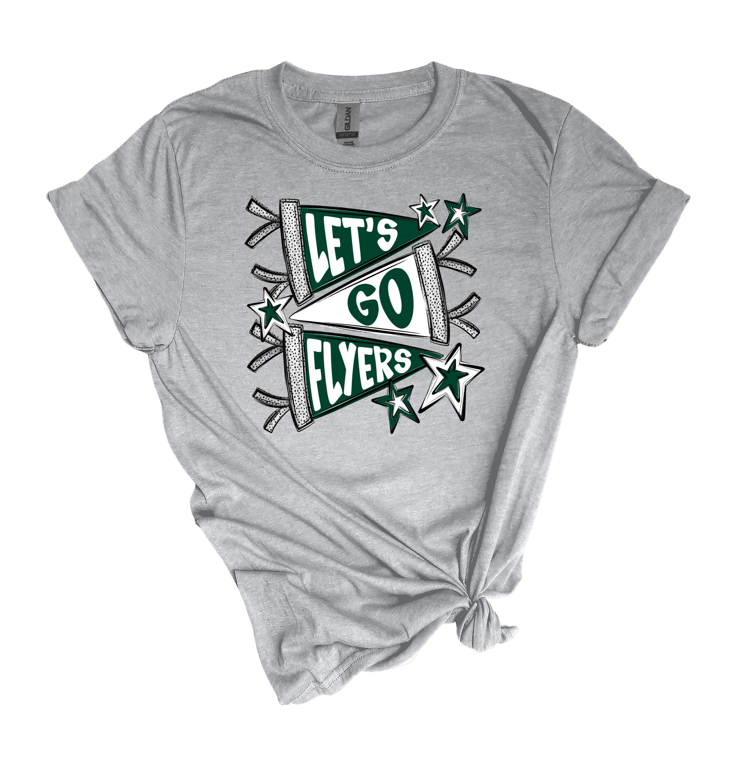 Let’s go Flyers (Unisex softstyle t-shirt)