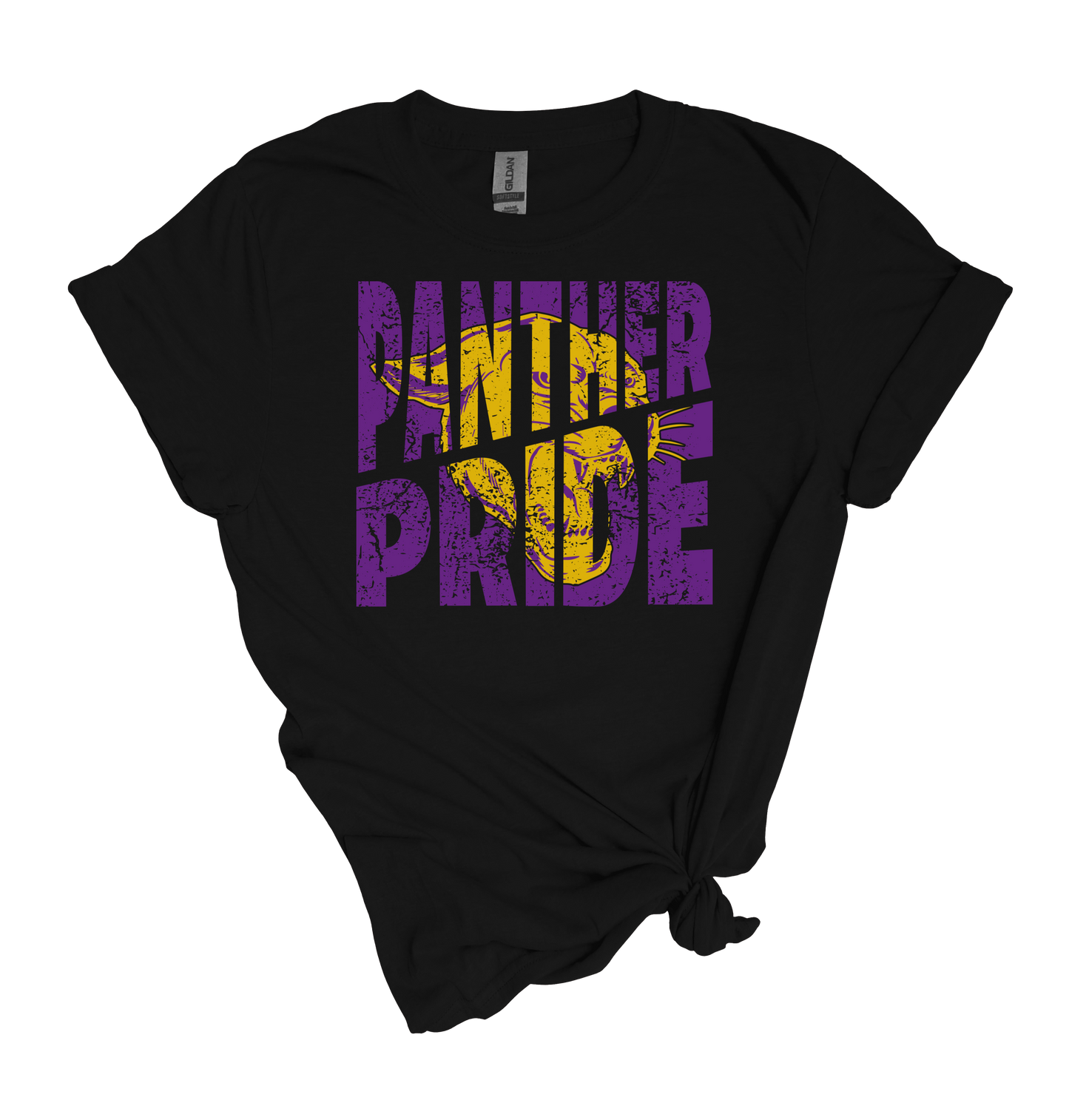 Black Panther Pride (Unisex softstyle t-shirt)