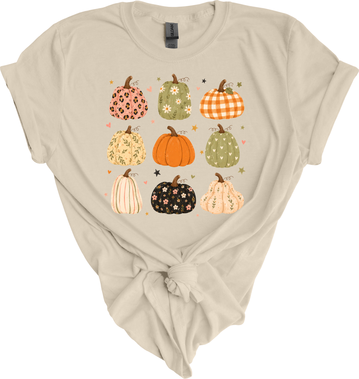 Boho pumpkins