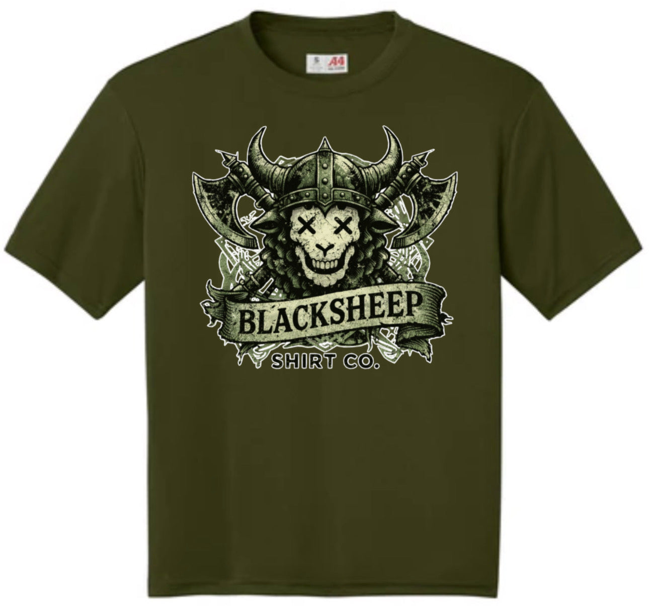 Viking style Black Sheep