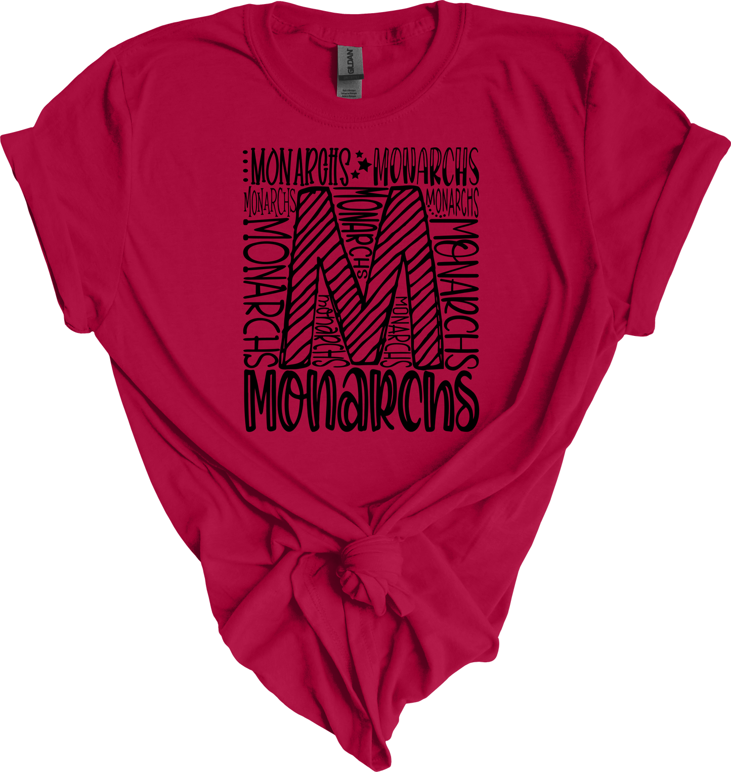 Monarchs typography
