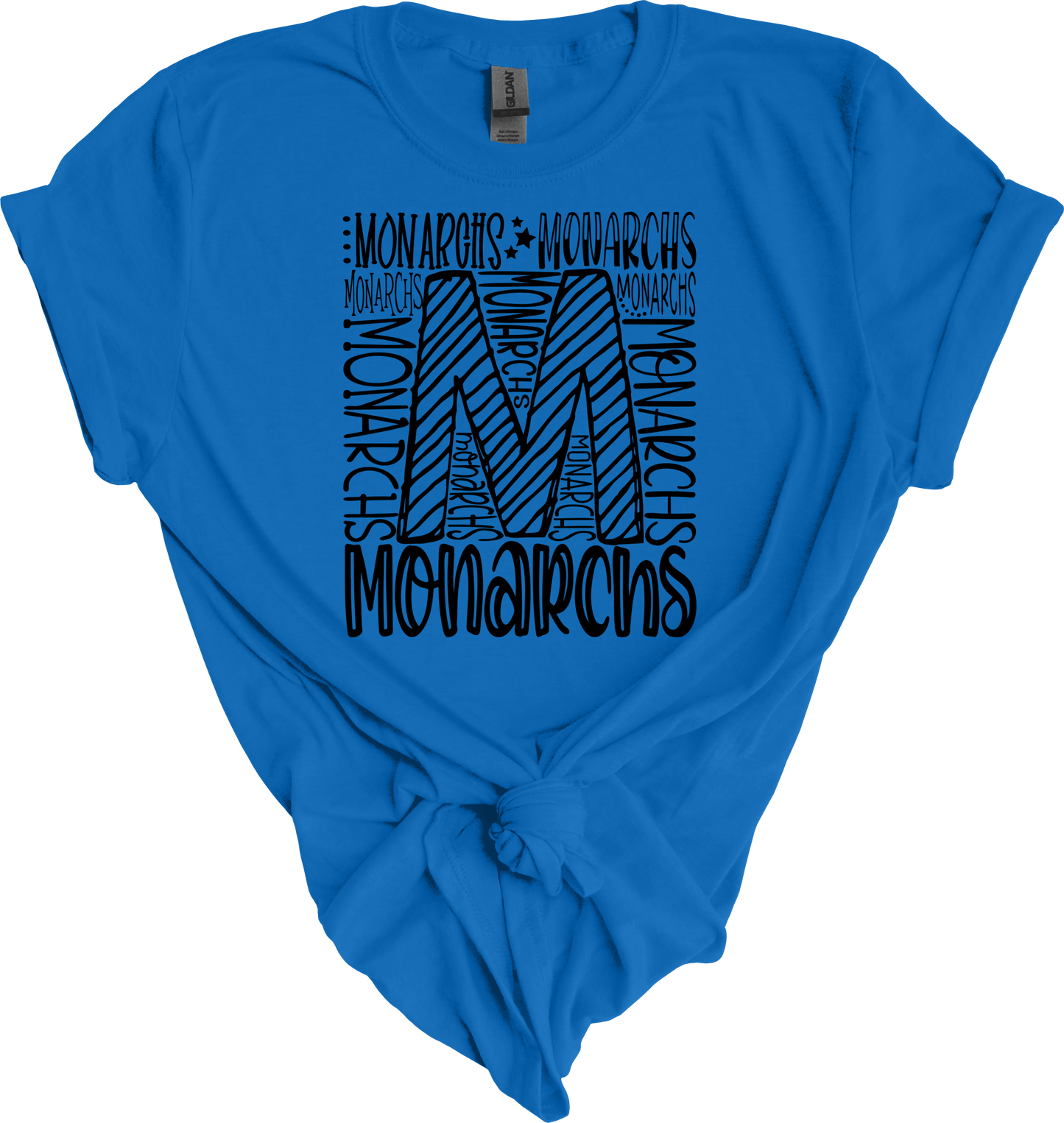 Monarchs typography