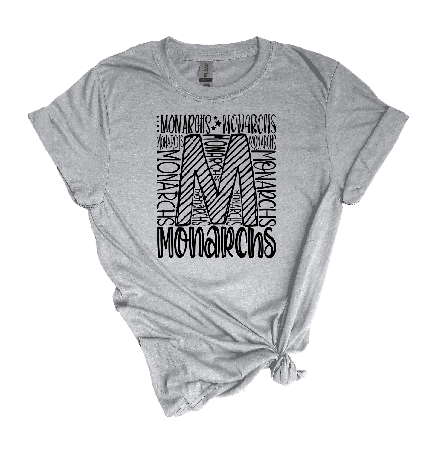 Monarchs typography