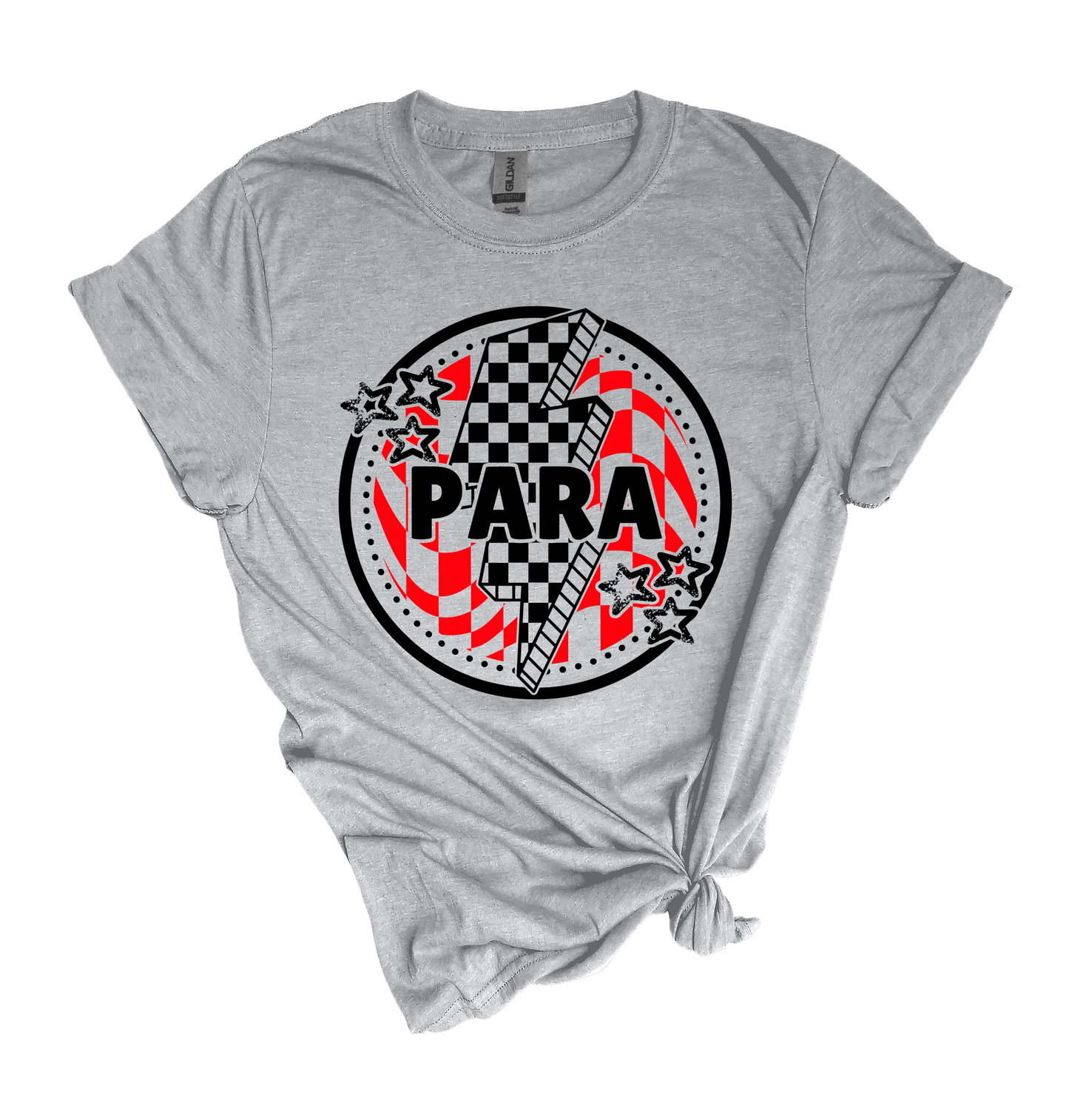 Matching Teacher/Para checkered