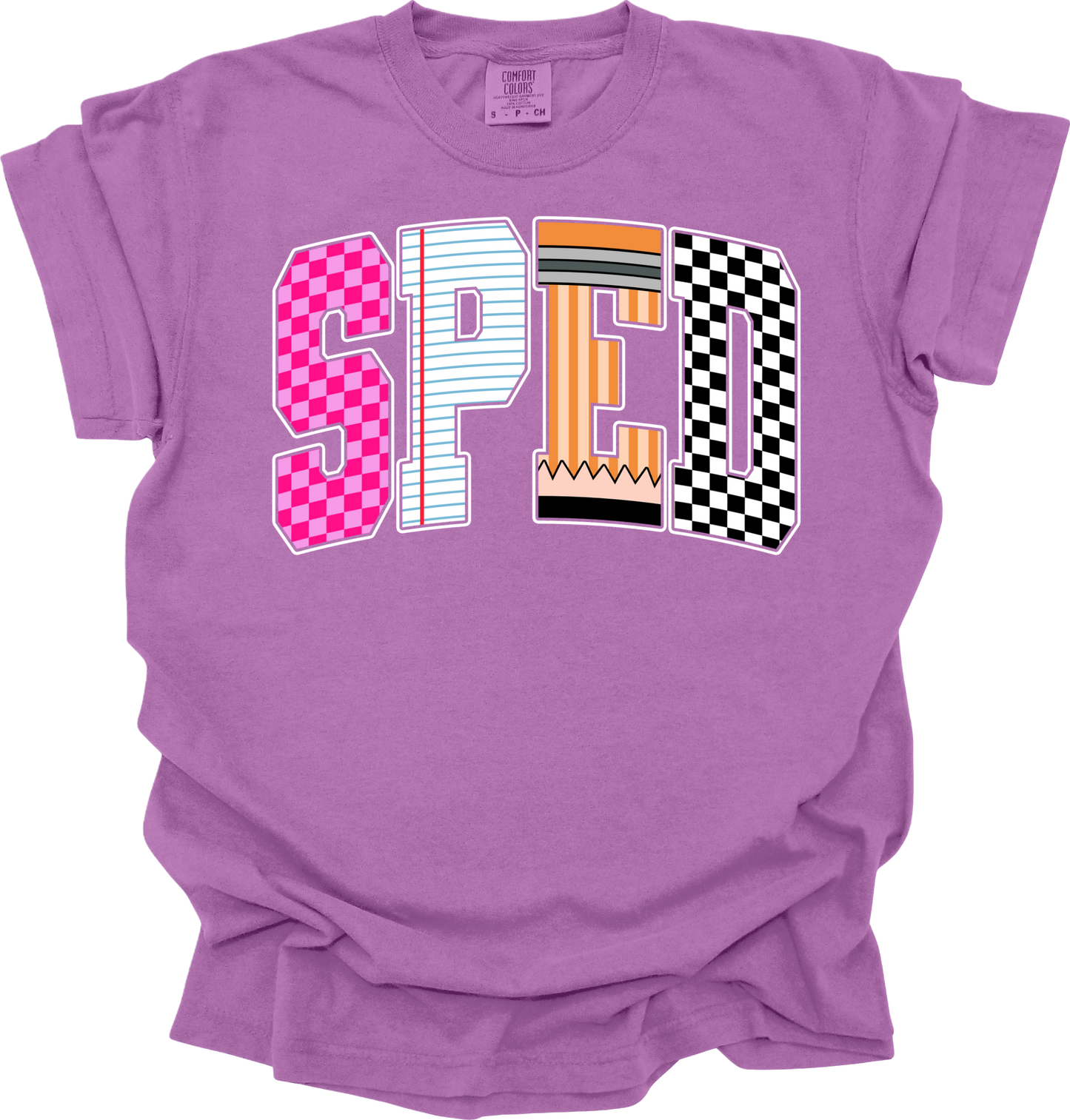 Checkered Occupation (Comfort Colors)