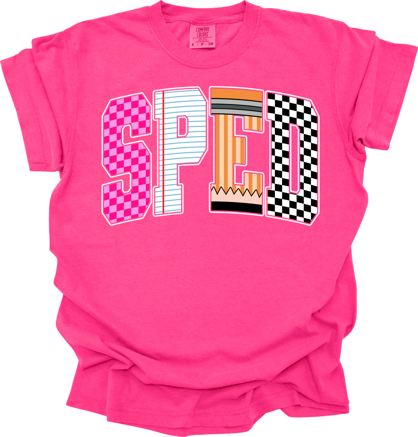 Checkered Occupation (Comfort Colors)
