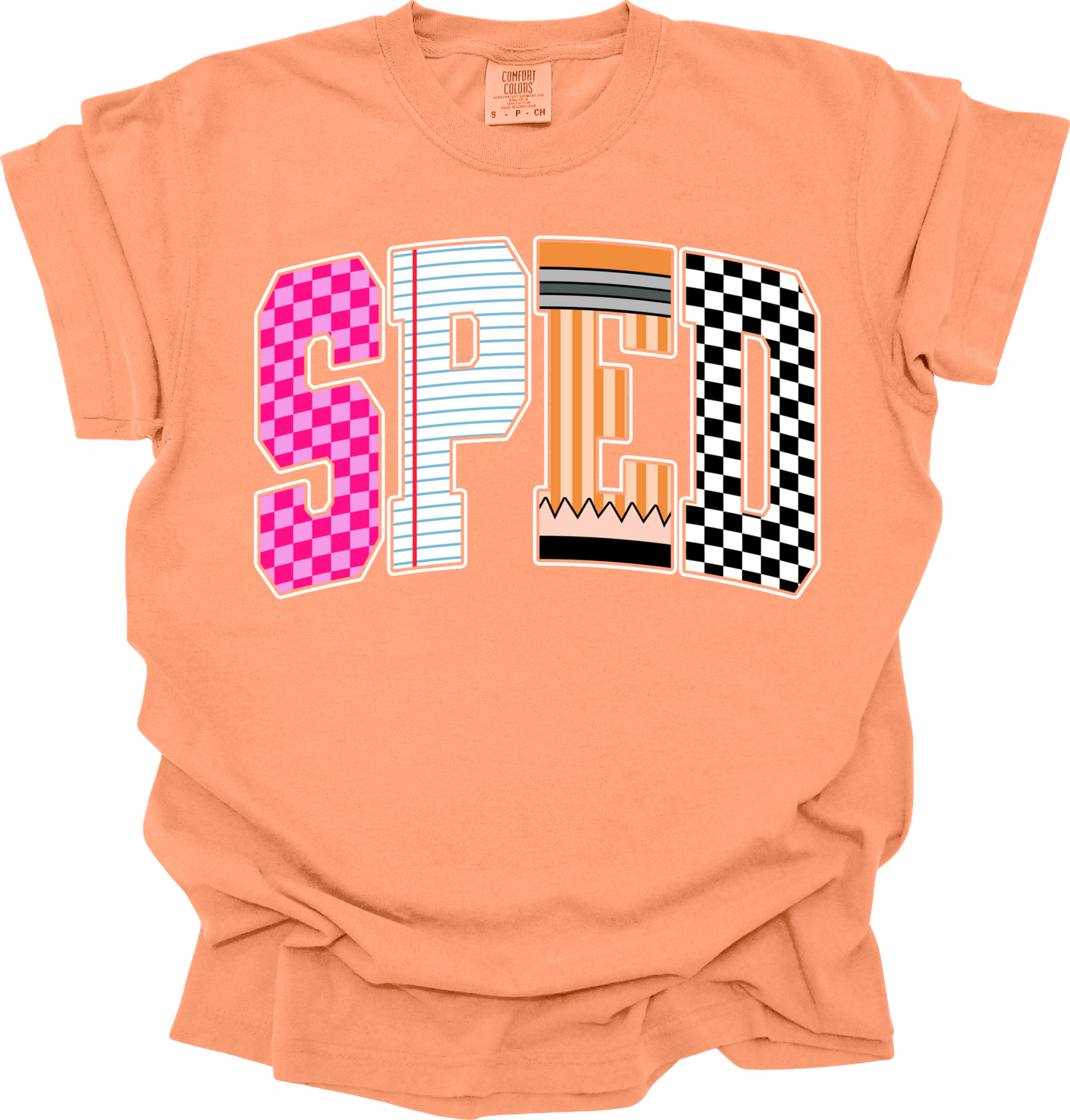 Checkered Occupation (Comfort Colors)
