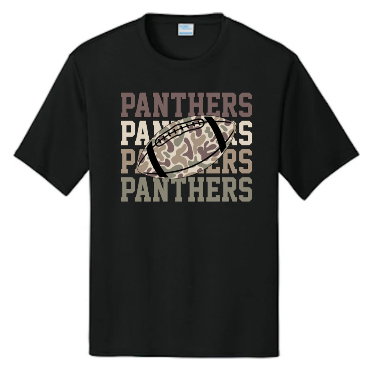 Camouflage Panthers Football (performance dri-fit)