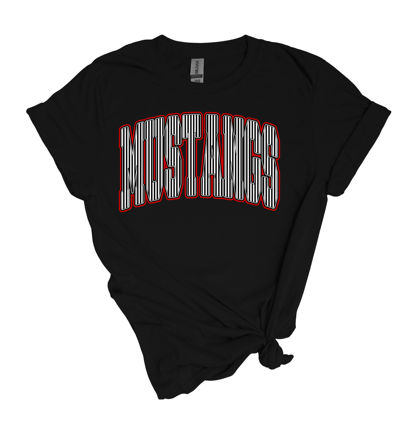 Mustangs stripe design