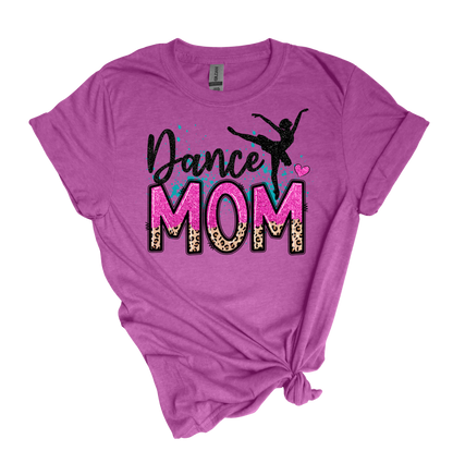 Dance Mom (faux glitter)