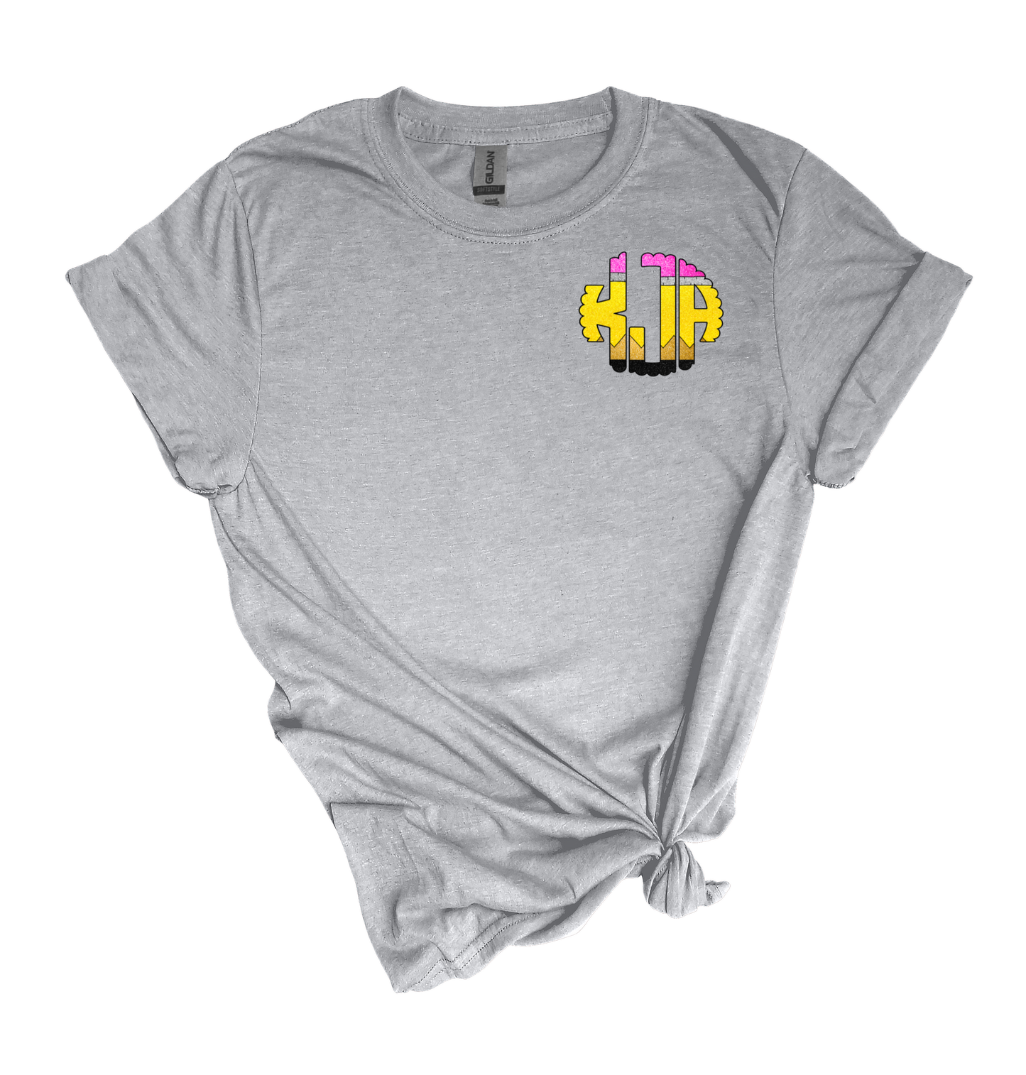 Monogram Pencil Shirt