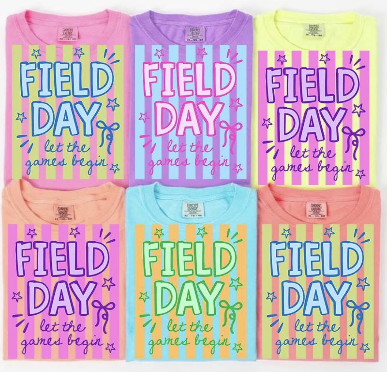 Field day (comfort colors)