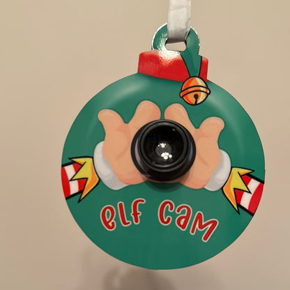 Elf can ornament