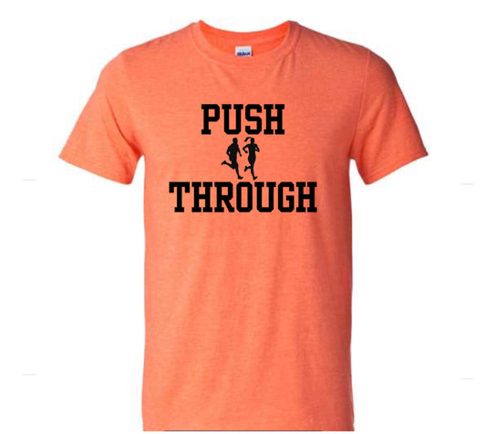 Push Through Adult Tee (read description for pickup)