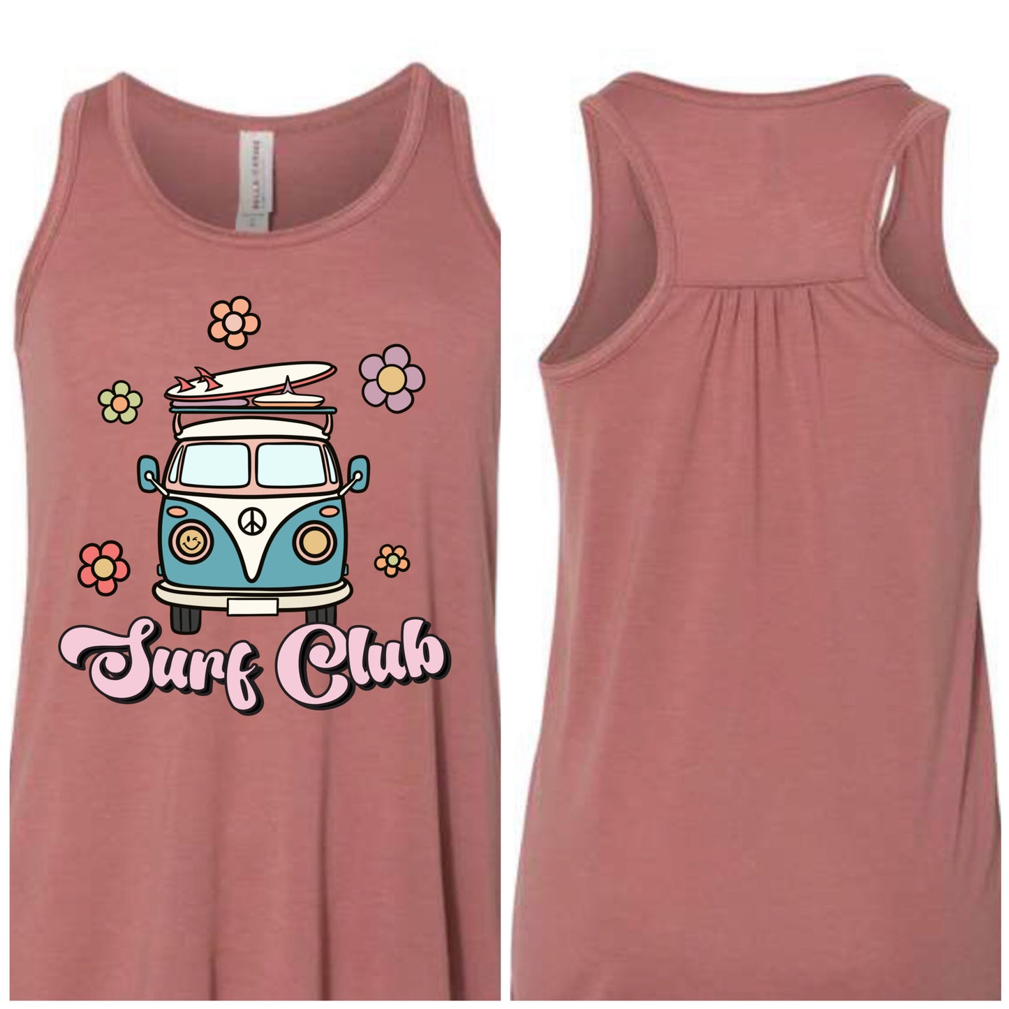 Youth Girls Surf Club Racerback