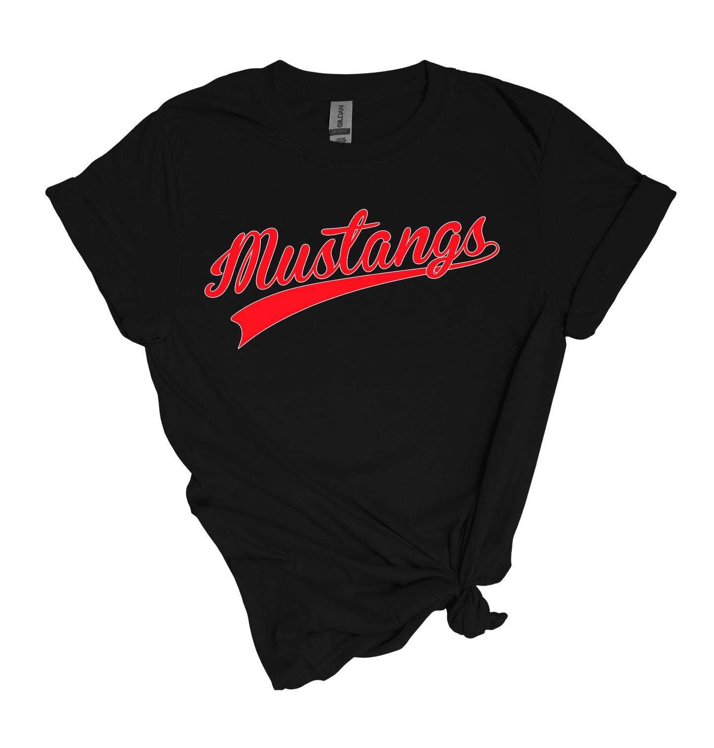 Mustangs baseball style