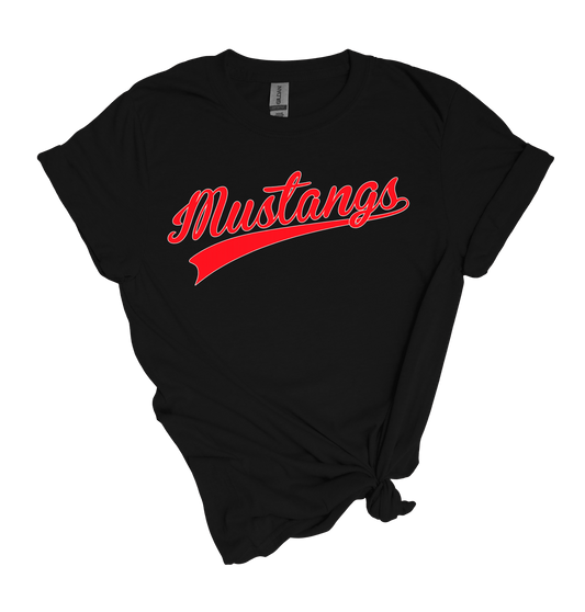 Mustangs baseball style