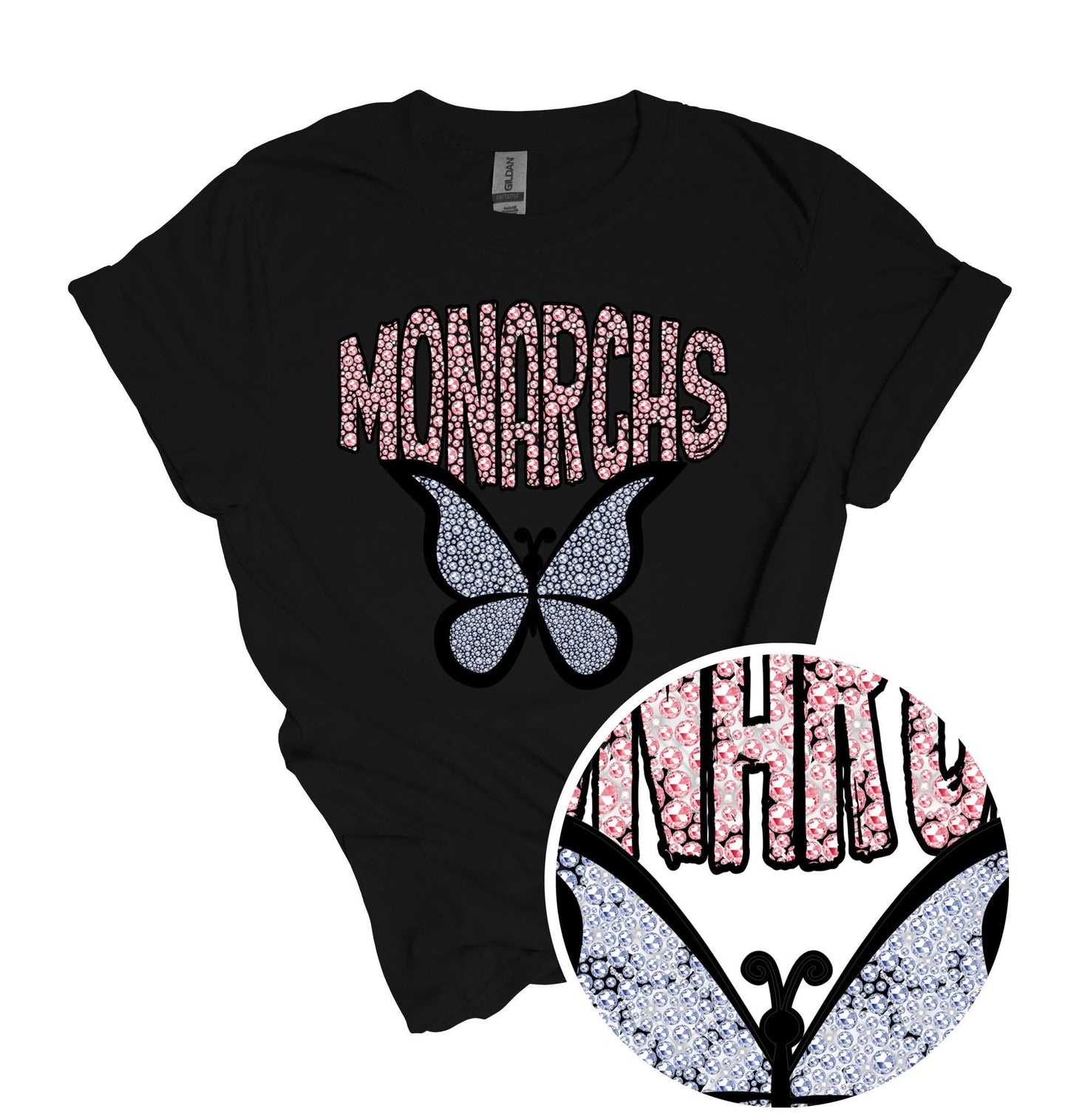 Rhinestone monarch