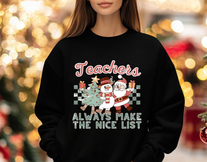 Teachers always make the nice list