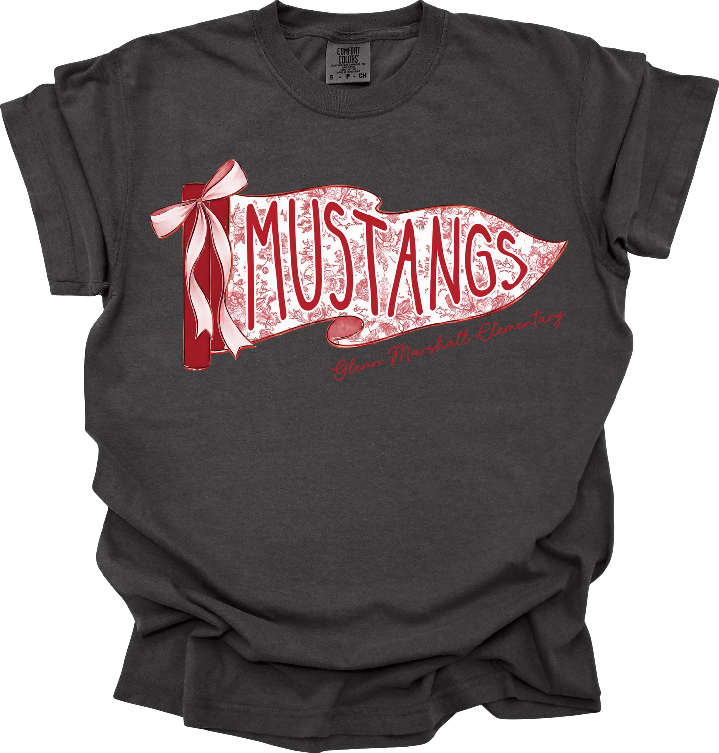 Mustang pennant comfort colors