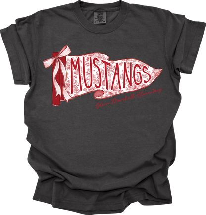 Mustang pennant comfort colors