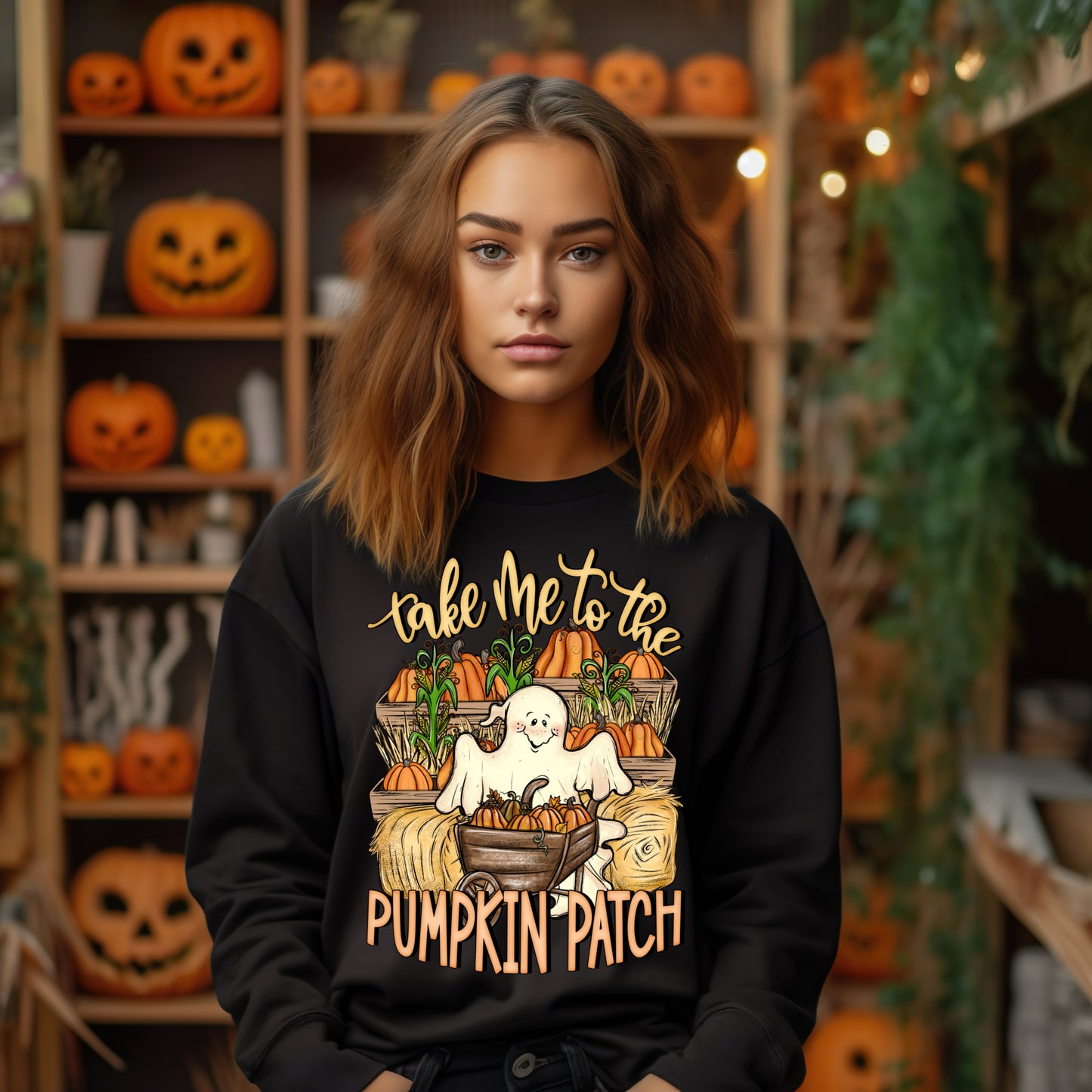 Take Me To The Pumpkin Patch Crewneck