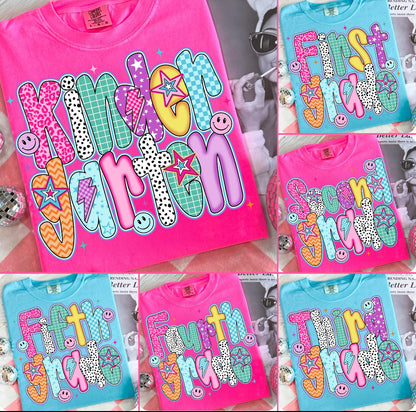 Neon Comfort Colors- multiple grades
