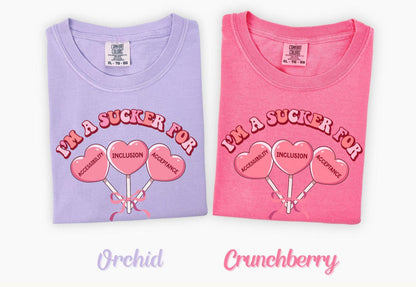 Sucker for inclusion