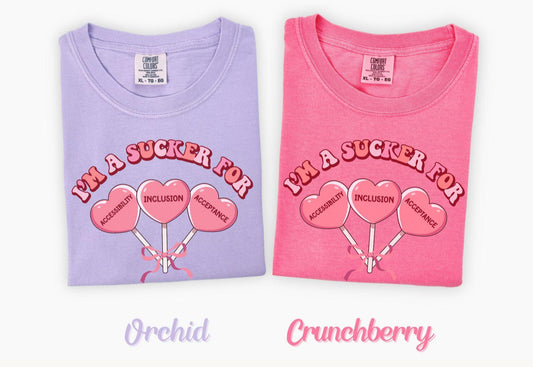 Sucker for inclusion