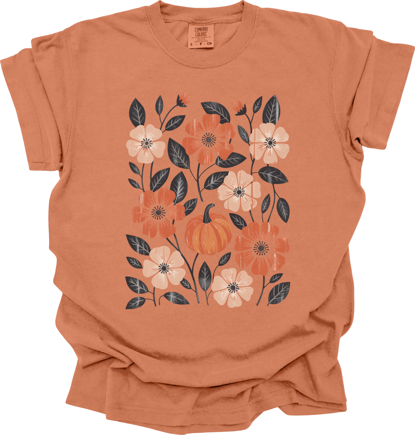 Boho pumpkin comfort colors
