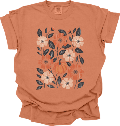Boho pumpkin comfort colors