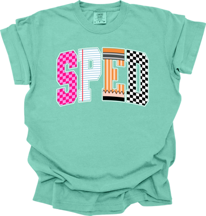 Checkered Occupation (Comfort Colors)