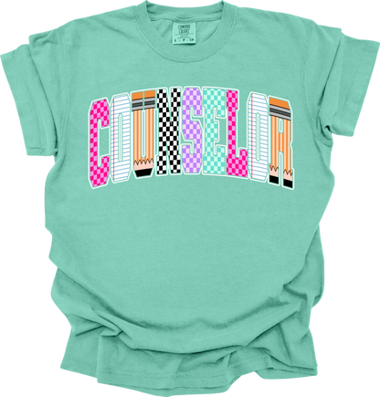 Checkered Occupation (Comfort Colors)