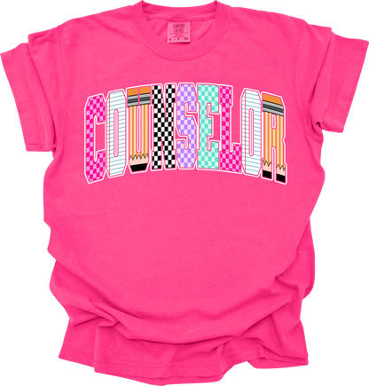 Checkered Occupation (Comfort Colors)