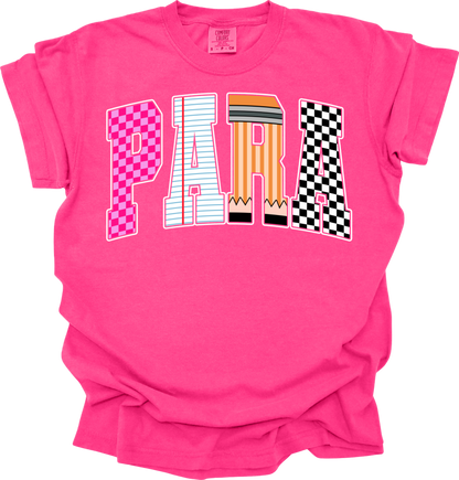 Checkered Occupation (Comfort Colors)