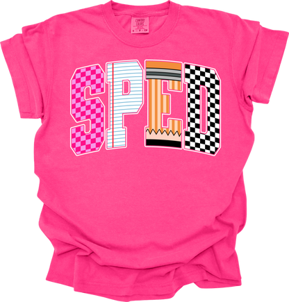 Checkered Occupation (Comfort Colors)