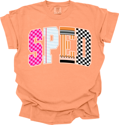 Checkered Occupation (Comfort Colors)