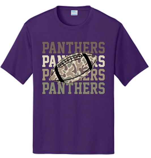 Camouflage Panthers Football (performance dri-fit)