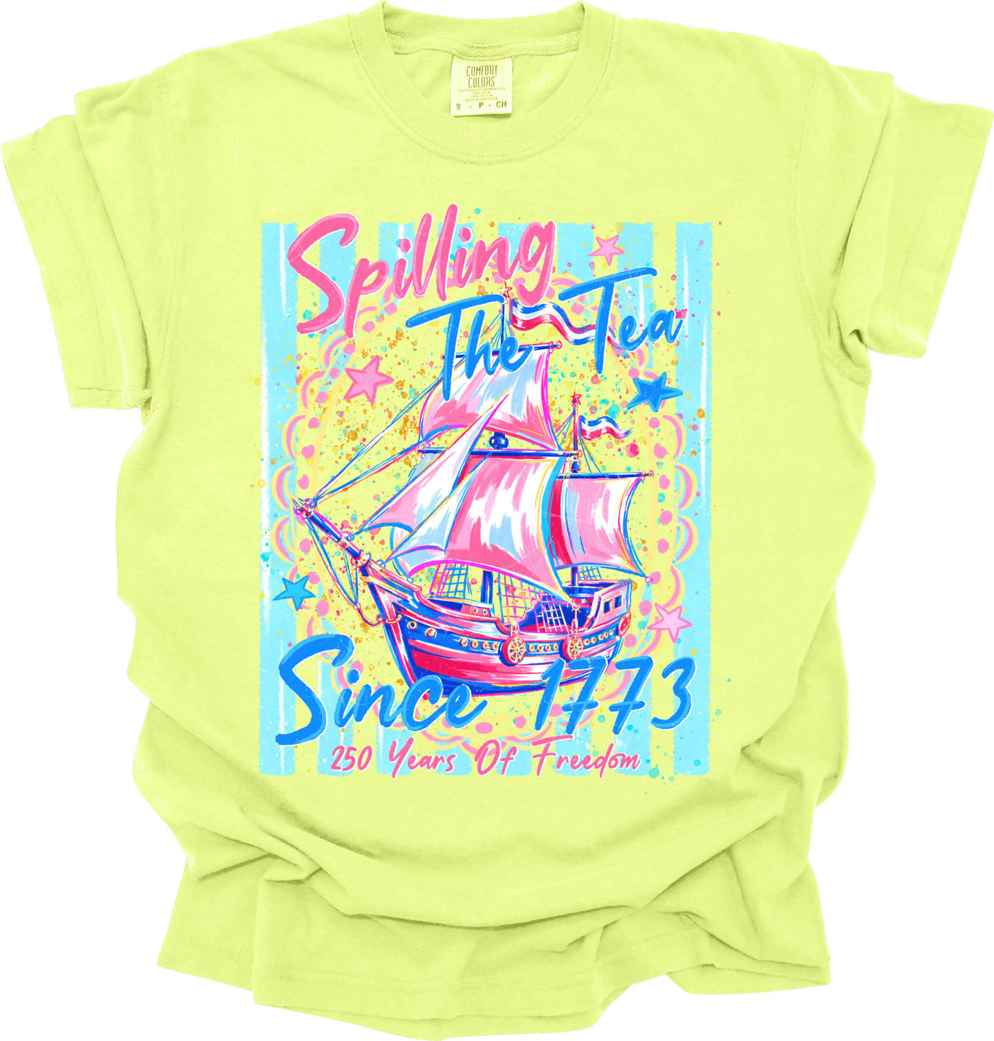Spilling the tea since 1773 (2 versions)