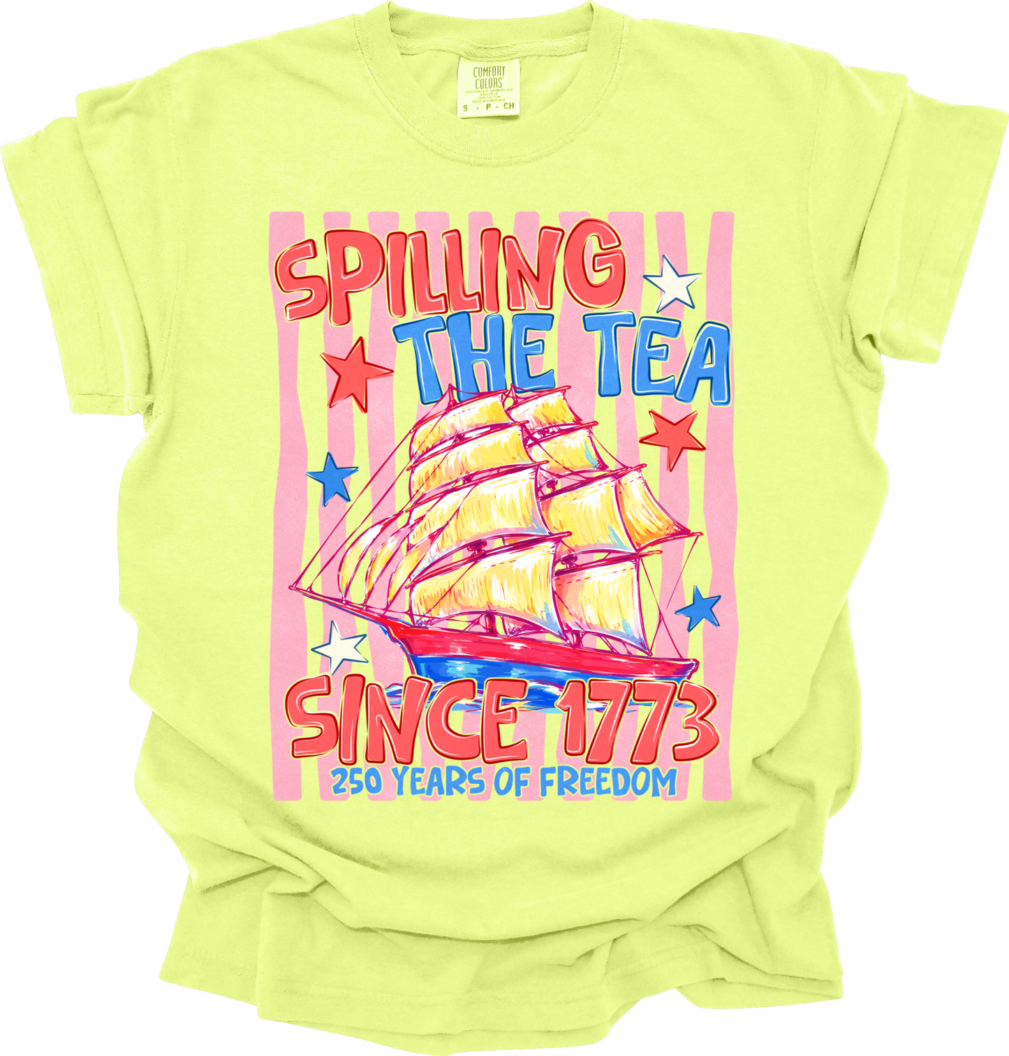 Spilling the tea since 1773 (2 versions)