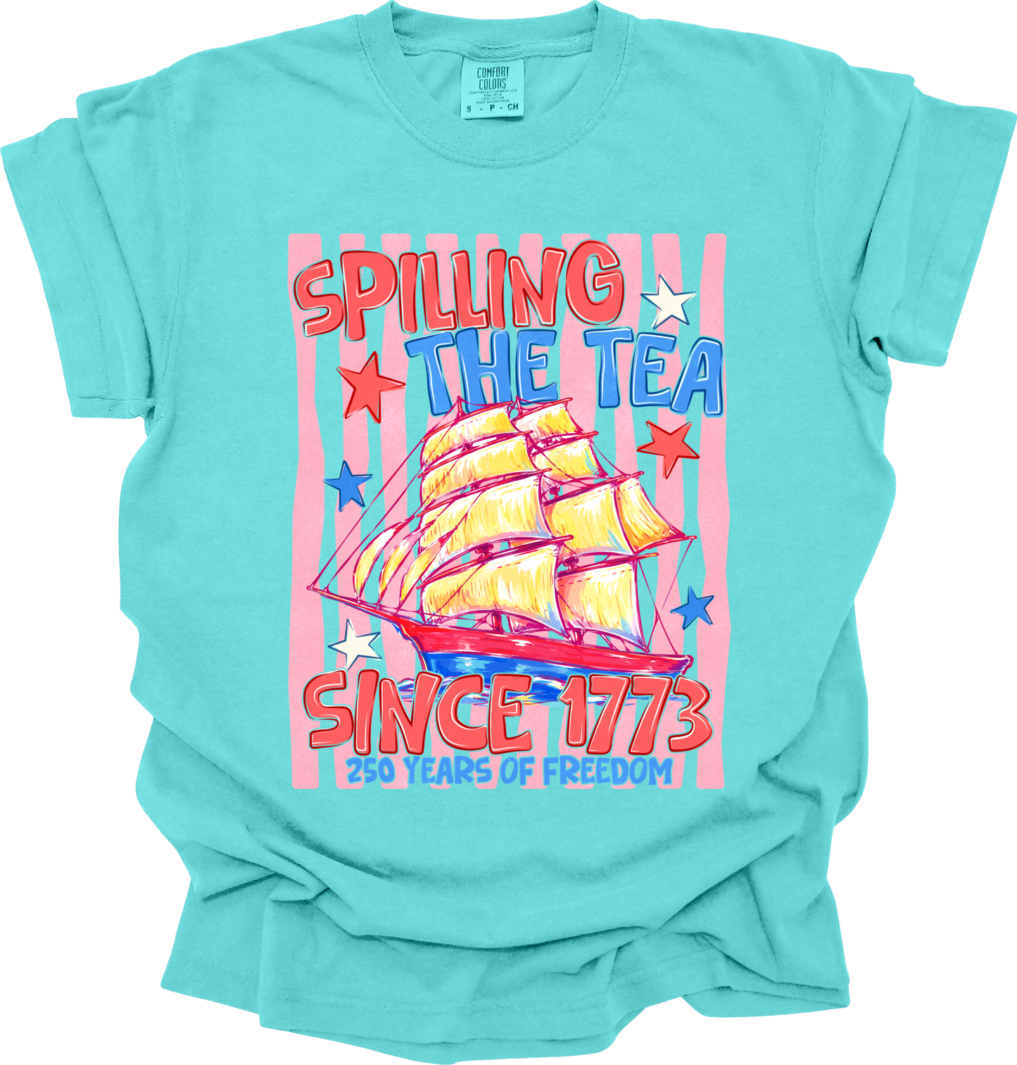 Spilling the tea since 1773 (2 versions)