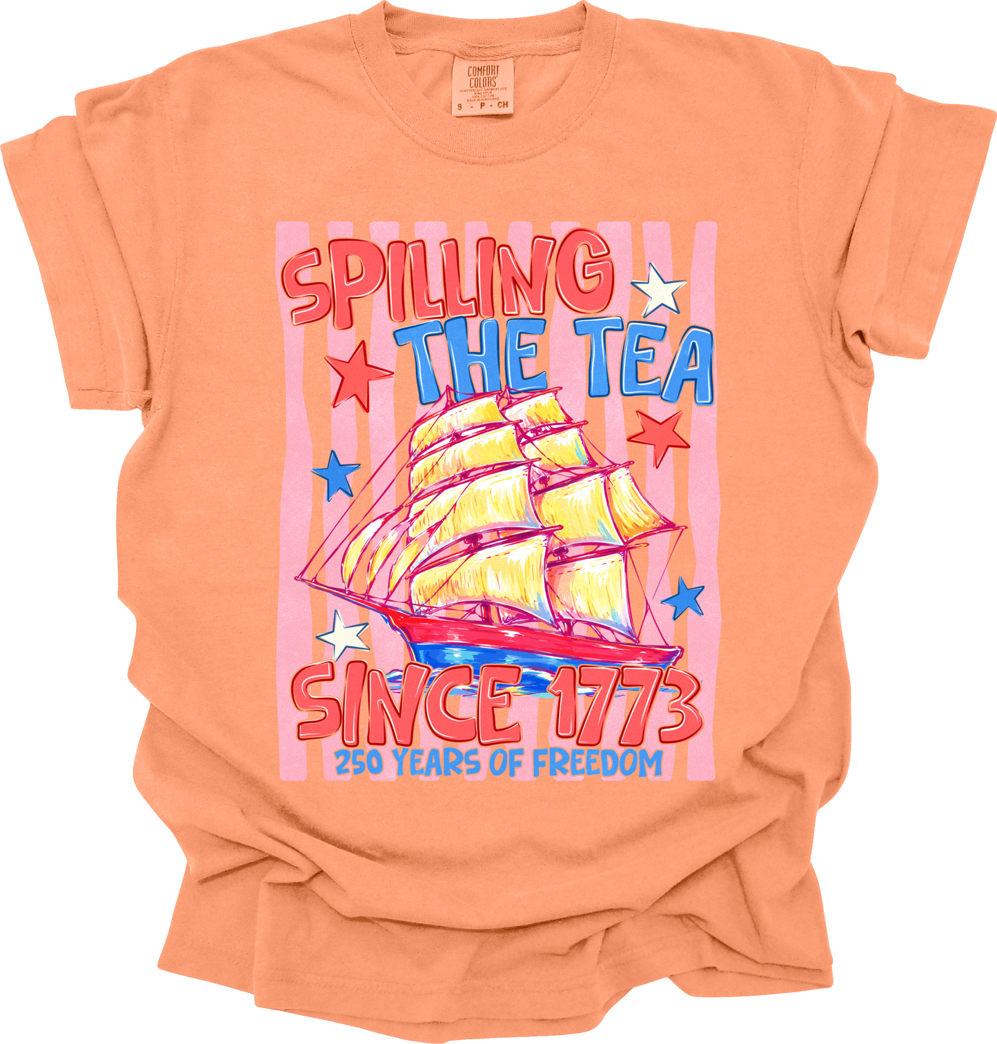 Spilling the tea since 1773 (2 versions)