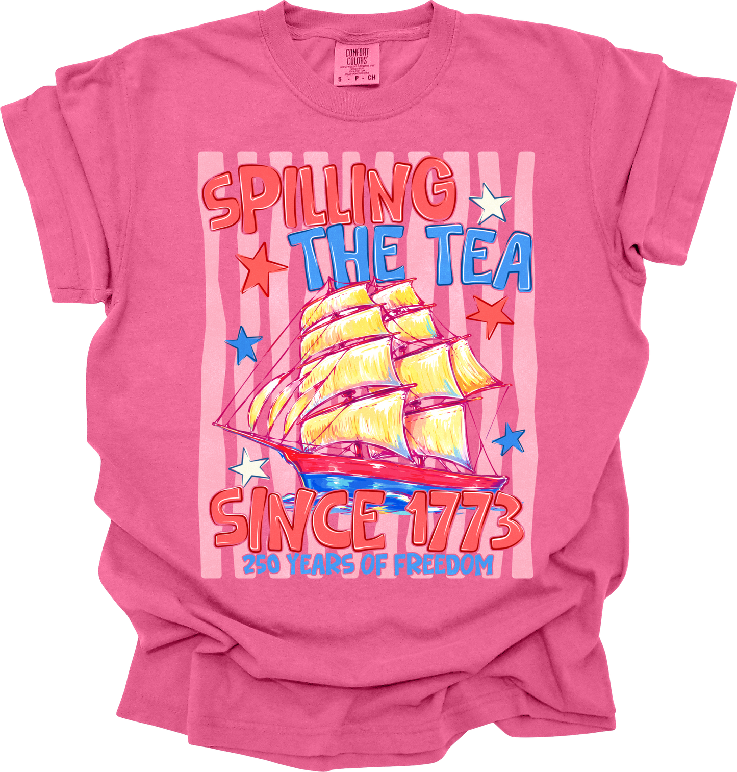 Spilling the tea since 1773 (2 versions)