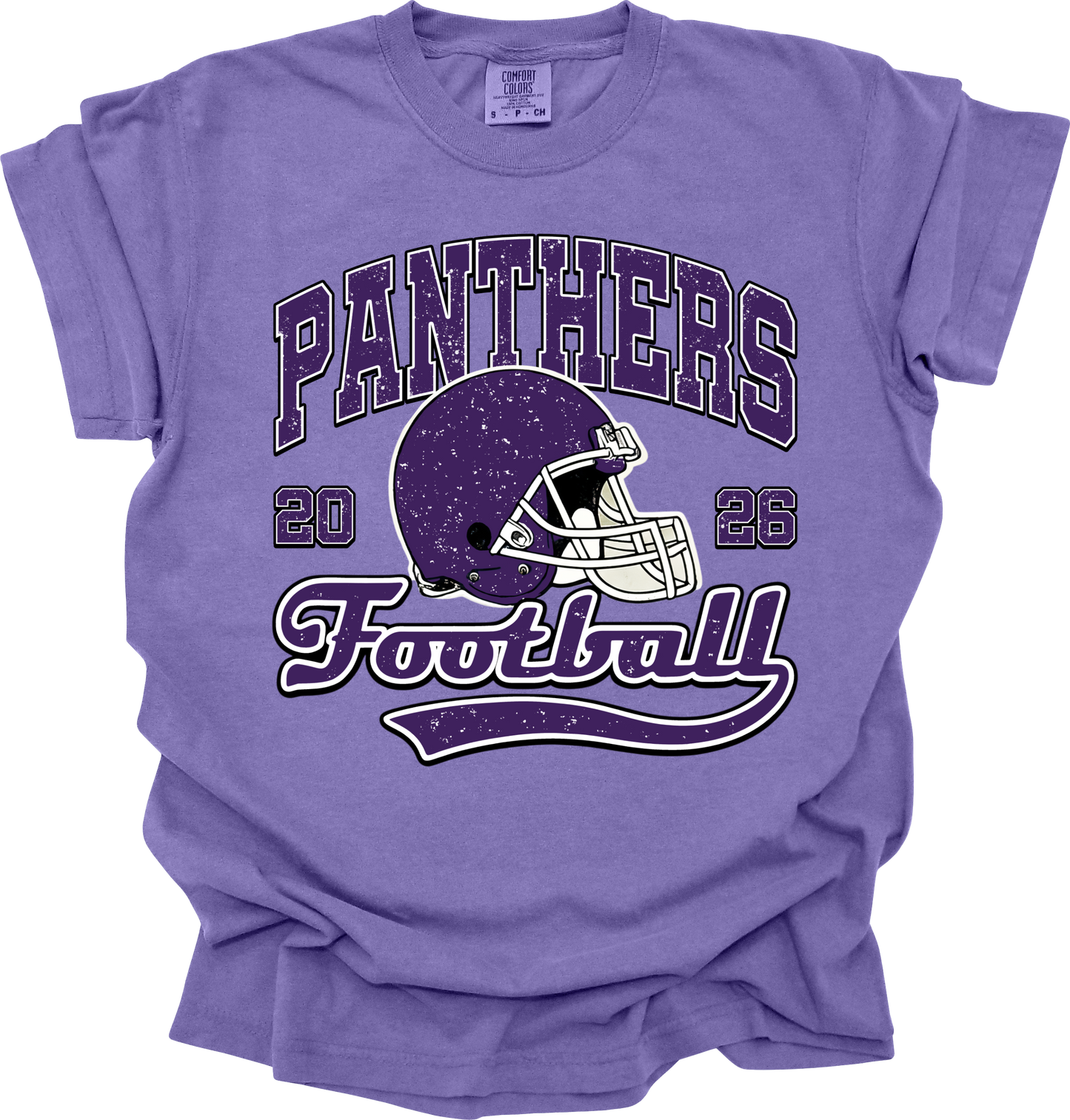 Panthers Football 2026 Comfort Colors