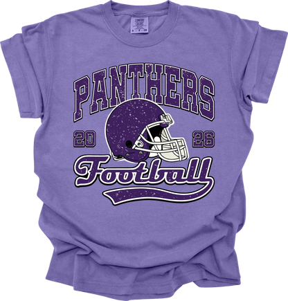 Panthers Football 2026 Comfort Colors
