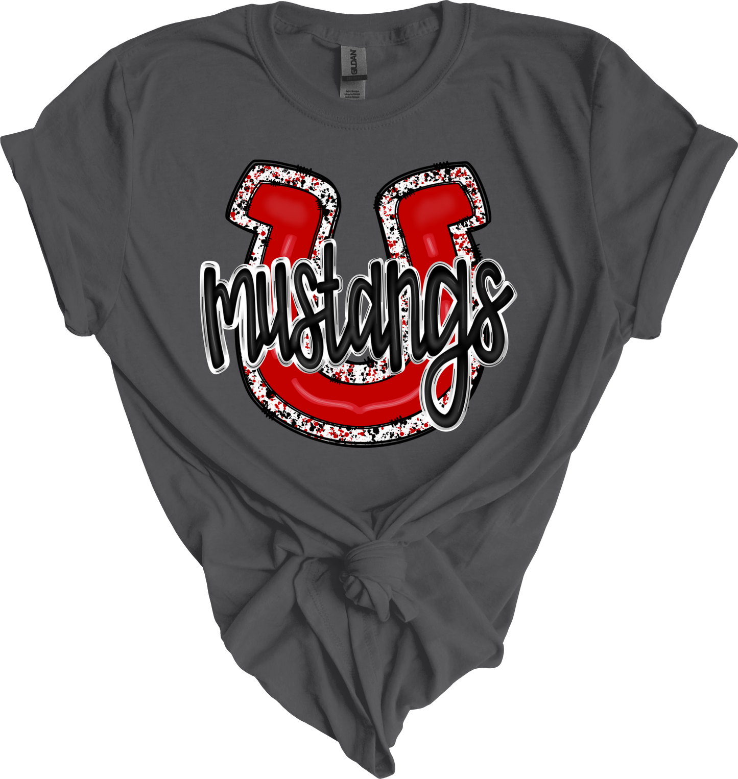 Mustang horseshoe