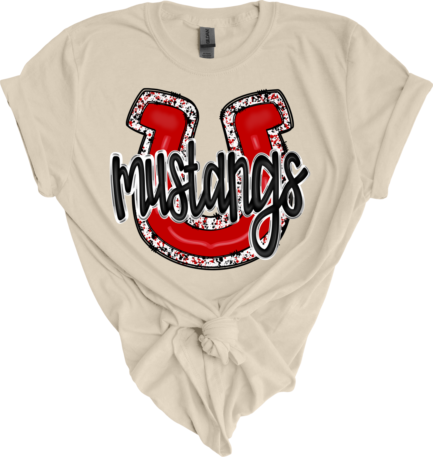 Mustang horseshoe